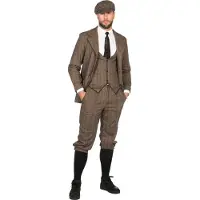 Coppens 20er Jahre Jacke braun