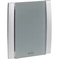Grothe 43177 Dørklokke 8 - 12, 230 V, V 86 dBA Grå, Sølv