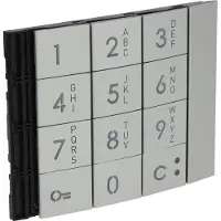 Legrand 353001, Tastatur, Aluminium, , 1 Stück(e)