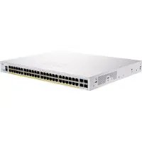 Cisco CBS250-48P-4X-EU, Managed, L2/L3, Gigabit Ethernet (10/100/1000), Rack-Einbau