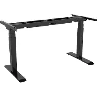 Celexon elektrisch höhenverstellbarer Schreibtisch Professional eAdjust-58123 - schwarz, inkl. HPL Tischplatte 150 x 75 cm