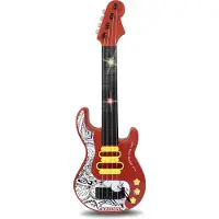 Bontempi rockgitarre Toy Band Star elektrisch 51 cm rot