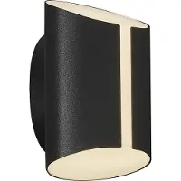 Nordlux Grip Smartlight LED Wandleuchte 9W IP54 Schwarz Steuerbare Lichtfarbe