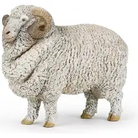 Papo Merinoschaf, 3 Jahr(e), Farmyard friends, Weiß, PVC