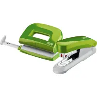 Novus Locher-Hefter SET Evolution Twin Set fresh, grün