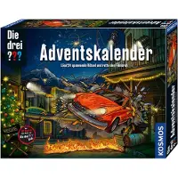 Kosmos Die drei ? ? ? Adventskalender 2021, Brettspiel, Puzzle, 8 Jahr(e), Familienspiel