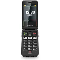 Emporia emporiaJOY-LTE, Klappgehäuse, Single SIM, 7,11 cm (2.8"), 2 MP, 1300 mAh, Schwarz