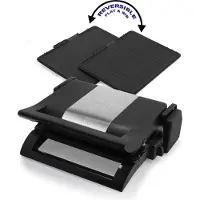 Princess Multi Grill 2-in-1 Sandwichmaker und Kontaktgrill 112530 - Grillgerät - Auswechselbare Platten - Große Backfläche - Antihaftbeschichtung