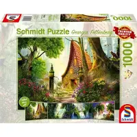 Schmidt Spiele Haus auf der Lichtung, 1000 Stück(e), Landschaft