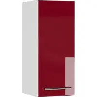 Vicco Badschrank Fame-Line Bordeaux Hochglanz 30 x 72 cm, Model 43566