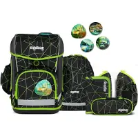 Ergobag Cubo Light Schulranzen Set (6-tlg.) Cybär