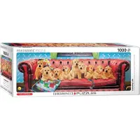 Eurographics Puzzle 6010-5630 - Labrador Hundesofa - 1000-Teile Panorama