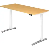 Hjh OFFICE PRO XBHM 19 WC - Buche 180 x 80 elektrisch höhenverstellbar