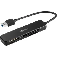 Sandberg - Kartenleser (SD, SDHC, SDXC, MS, MMC, TransFlash, microSD) - USB 3.0