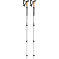 LEKI - Black Series Carbon - Trekkingstöcke Gr 100-135 cm schwarz/grau