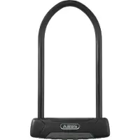 ABUS Bügelschloss Granit Plus 470 + SH B-Halterung - Fahrradschloss mit Plus Zylinder als Manipulationsschutz - -Sicherheitslevel 12 - 230 mm Bügelhöhe