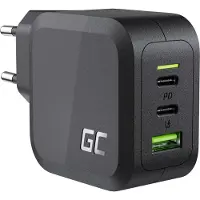 Green Cell CHARGC08, Drinnen, AC, 3,25 A, Schwarz