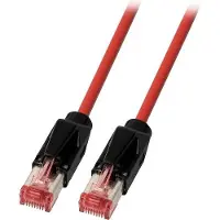 Efbe-Schott EFB Elektronik K8048PUI2, 2 m, Cat6a, S/FTP (S-STP), RJ-45, RJ-45, Schwarz, Rot