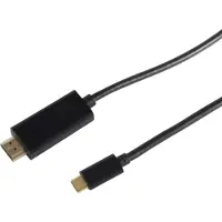 S-Conn S/CONN 10-57185, 1,8 m, HDMI Typ A (Standard), USB Typ-C, Männlich, Männlich, Gerade