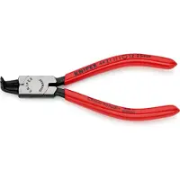 Knipex Sicherungsringzange DIN 5256 D L.130mm 90Grad gew. Bereich 12-25mm schwarz atram. Kopf pol. Griff...