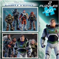Educa Puzzle 2 x 100 piese Lightyear 19316