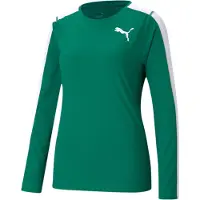 Puma Cross The Line Training Sweatshirt Damen power green/white L