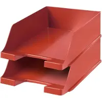 HAN Ablagekorb XXL, Kunststoff, 2 Stück, rot