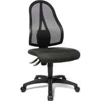 Topstar Bürostuhl Open Point P, OP100 G22 Stoff anthrazit, Gestell schwarz
