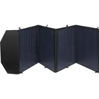 Sandberg 420-81, 100 W, Monokristallines Silizium, Boden, Schwarz, USB Typ-A, USB Typ-C, 22%
