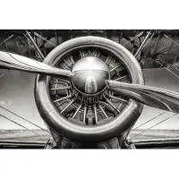 CoverYourDesk Schreibtischunterlage Flugzeug Propeller