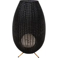 Lucide Wiederaufladbare Tischlampe Colin Ip44 Schwarz