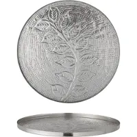 Bloomingville Blooming Ville Leila Tablett | Silber | Metall | 82059569