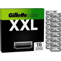 Gillette Labs Rasierklingen für Männer, 16 Ersatzklingen, Kompatibel mit allen GilletteLabs Rasier St