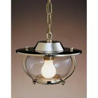 Licht-Erlebnisse Pendelleuchte E27 Glas Messing Jugendstil Küche Hängeleuchte