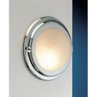 Licht-Erlebnisse Wandleuchte Glas Messing Jugendstil Wandlampe