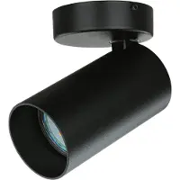 Licht-Erlebnisse Moderner Deckenstrahler Schwarz GU10 H:13cm klein COLENE Deckenlampe Spot Wohnzimmer Flur