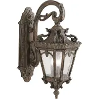 Kichler Elstead Tournai Außen-Wandleuchte E14 3-fach Londonderry IP44