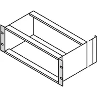 Schroff 19"-Winkel Typ F mit / ohne Grifflöcher für Textildichtung - 19"WINKEL 9