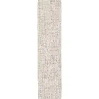 Snapstyle In & Outdoor Teppich Läufer Flachgewebe Oslo Creme Schwarz Meliert, Größe:80x200 cm