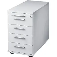 Kaiser+Kraft Standcontainer, höhenverstellbar