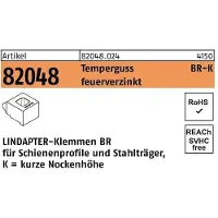 Lindapter GT BR 20 kurz feuerverzinkt S
