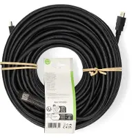 Nedis Cvgl34002bk300 High Speed Hdmi-kabel über Ethernet Hdmi-hdmi 4k Arc 10.2 Gbit/s 30 M 30hz
