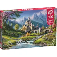 CherryPazzi Feenschloss Puzzle 500 Teile