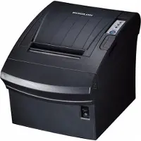 Bixolon SRP-350plusV 8 Punkte/mm 203dpi Cutter USB Ethernet schwarz - Drucker - Farbig