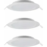 V-TAC LED-Einbauleuchte VT-61024, EEK: F, 24 W, 2500 lm, 3000 K, 3 Stück