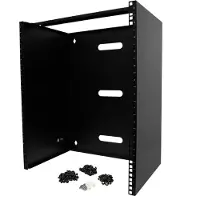 StarTech.com COM 14U Wall Mount Rack 14inch Deep 19inch Network Rack for Patch Panel/Network Equipment 7