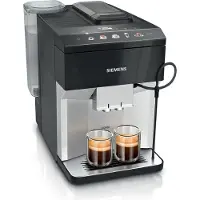 Siemens EQ.500 TP515D01, Espressomaschine, 1,9 l, Kaffeebohnen, Eingebautes Mahlwerk, 1500 W, Schwarz, Silber