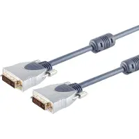 Home-Cinema DVI 24+1 Kabel, 3m, Ferrit
