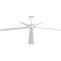 Beacon Monza Deckenventilator weiß DC leise Ø 152 cm IP55 -Beacon , Monza, Weiß, für Wohnzimmer, Aluminium, Modern