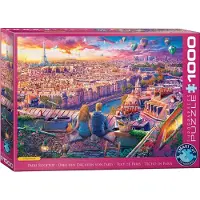 Eurographics Puzzle Paris Dächer - 1000 Teile Puzzle Erwachsene